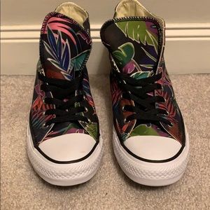 All Star Converse High Tops (Floral)